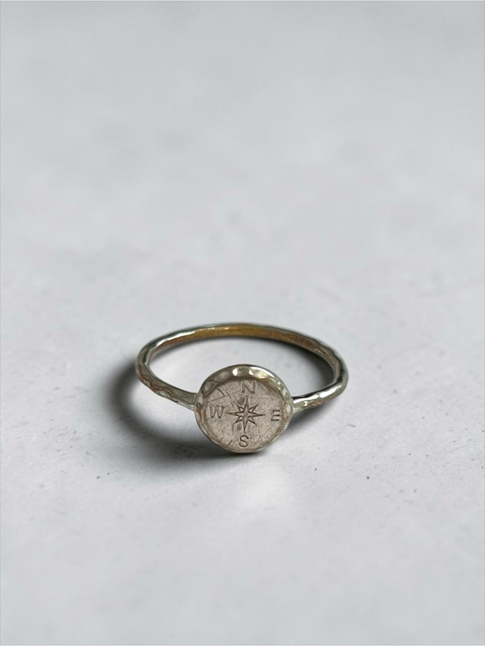 🍭5 for $20🍭 Pura Vida Silver Tone Compass Ring CC X